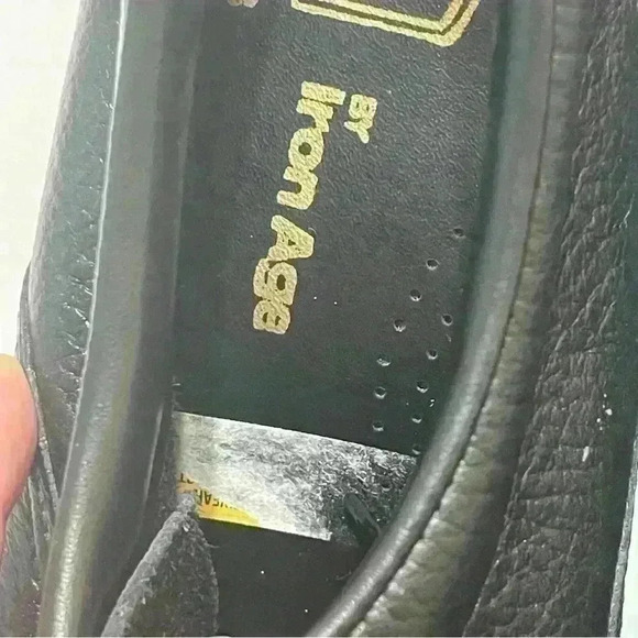 MS Safety Shoes by Iron Age Women Size 8 Black Safety Steel Toe Lace up Shoes - Picture 9 of 9